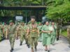 Keluarga Besar Korem 182/JO Sambut Danrem Baru Kolonel Johanis Tethool di Fakfak