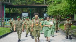 Keluarga Besar Korem 182/JO Sambut Danrem Baru Kolonel Johanis Tethool di Fakfak