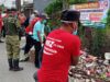 Babinsa Koramil 13 Kedungwaringin Bersama Aparatur Desa Gelar Jumat Bersih, Sampah di Pangaritan Dibersihkan
