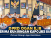 DPRD Ogan Ilir Terima Kunjungan Kapolres Baru, Perkuat Sinergi Jaga Kamtibmas