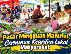 Pasar Mingguan Manufui, Cerminan Kearifan Lokal Masyarakat