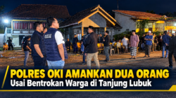 Polres OKI Amankan Dua Orang Usai Bentrokan Warga di Tanjung Lubuk